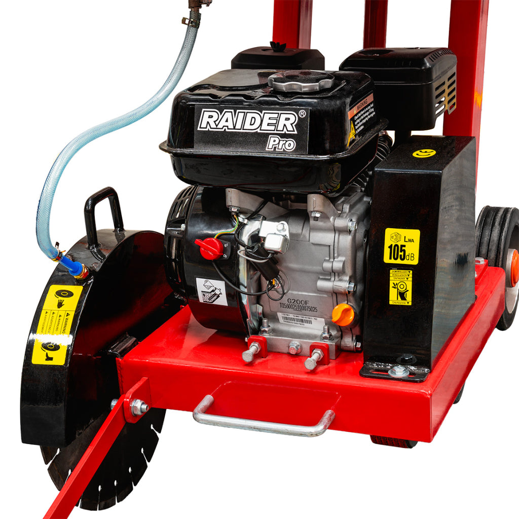 Raider Pro Masina de taiat beton/asfalt Ø350mm LONCIN 6.5CP RDP-FS01