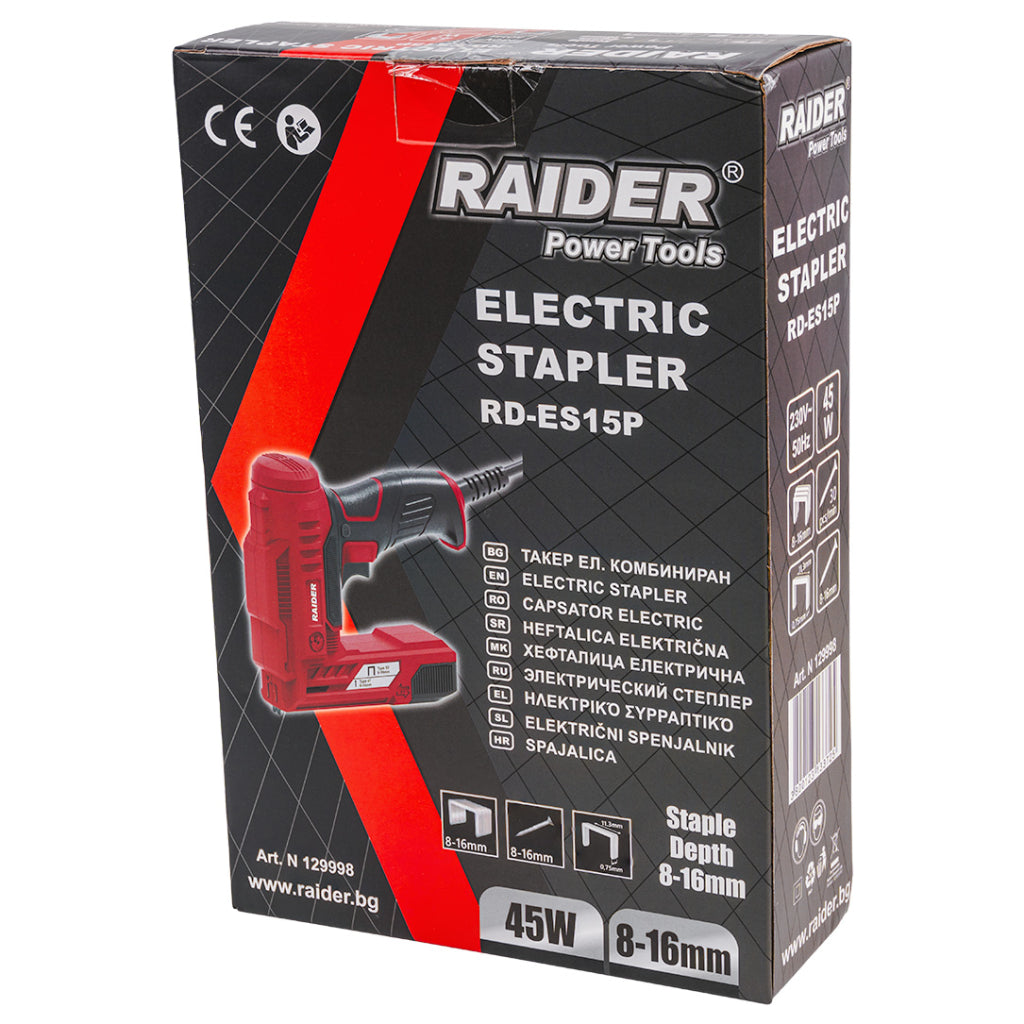 Raider Capsator electric RD-ES15 Type 53&47 8-16x11.4x0.7mm