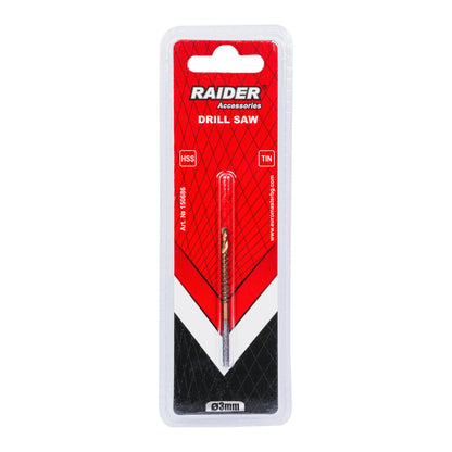 Raider Accessories Burghiu metal HSS+TIN 3.0mm cu freza decupat