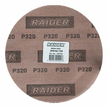 Raider Accessories Disc plasa cu velcro pentru slefuitor tavan ø225mm P320