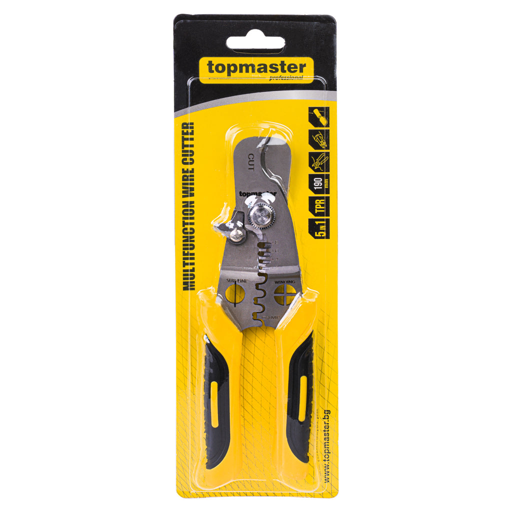 Top Master Pro Cleste multifunctional 190mm pentru decablat TMP