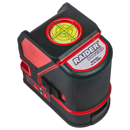 Raider Nivela laser 1H1V lumina verde 30m RD-CLG01
