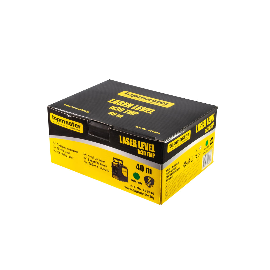 Top Master Pro Nivela laser 1Х3D lumina verde 2GenTMP