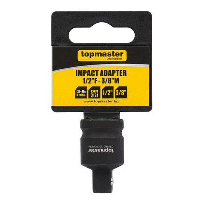 Top Master Pro Adaptor impact ½"F x ⅜"M TMP