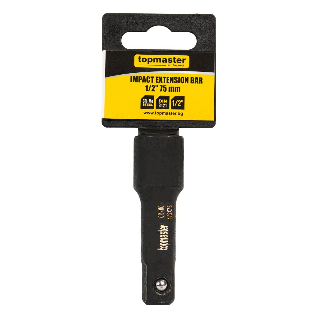 Top Master Pro Prelungitor de impact pentru tubulare 1/2"- 75mm TMP