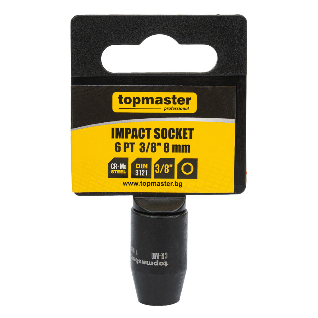Top Master Pro Tubulara de impact ⅜" x 8mm TMP