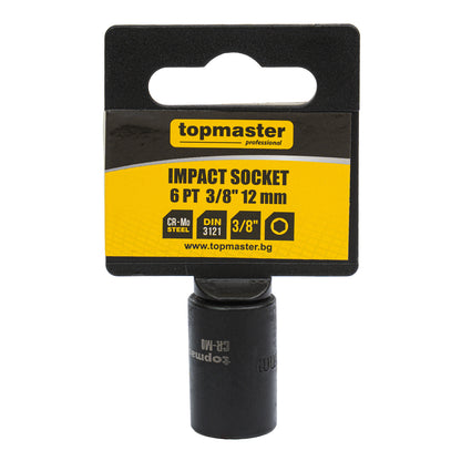 Top Master Pro Tubulara de impact ⅜" x 12mm TMP