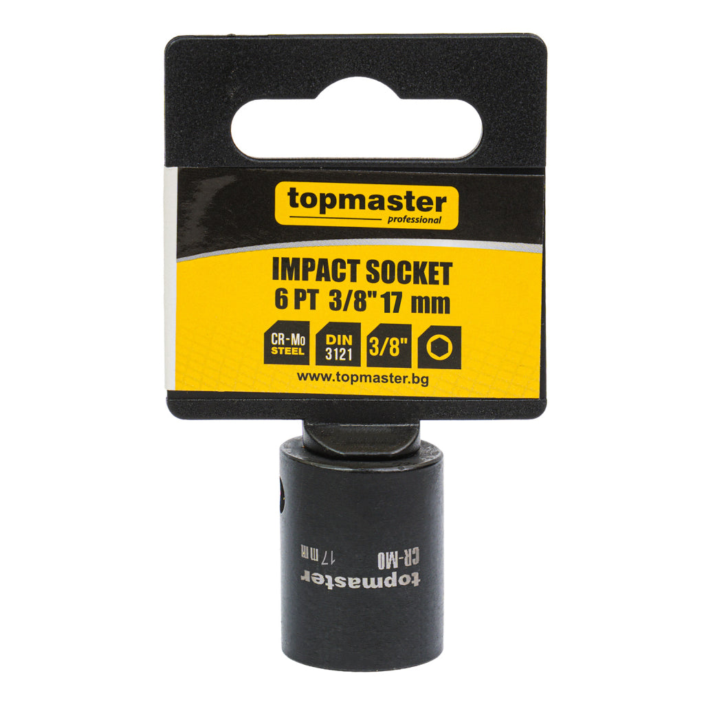 Top Master Pro Tubulara de impact ⅜" x 17mm TMP