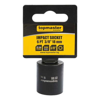 Top Master Pro Tubulara de impact ⅜" x 18mm TMP