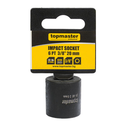 Top Master Pro Tubulara de impact ⅜" x 20mm TMP