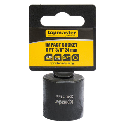 Top Master Pro Tubulara de impact ⅜" x 24mm TMP