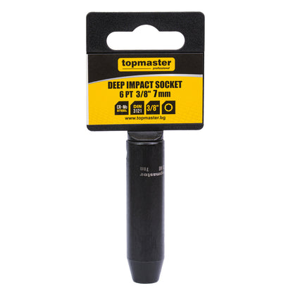 Top Master Pro Tubulara adanca de impact ⅜" x 7mm TMP