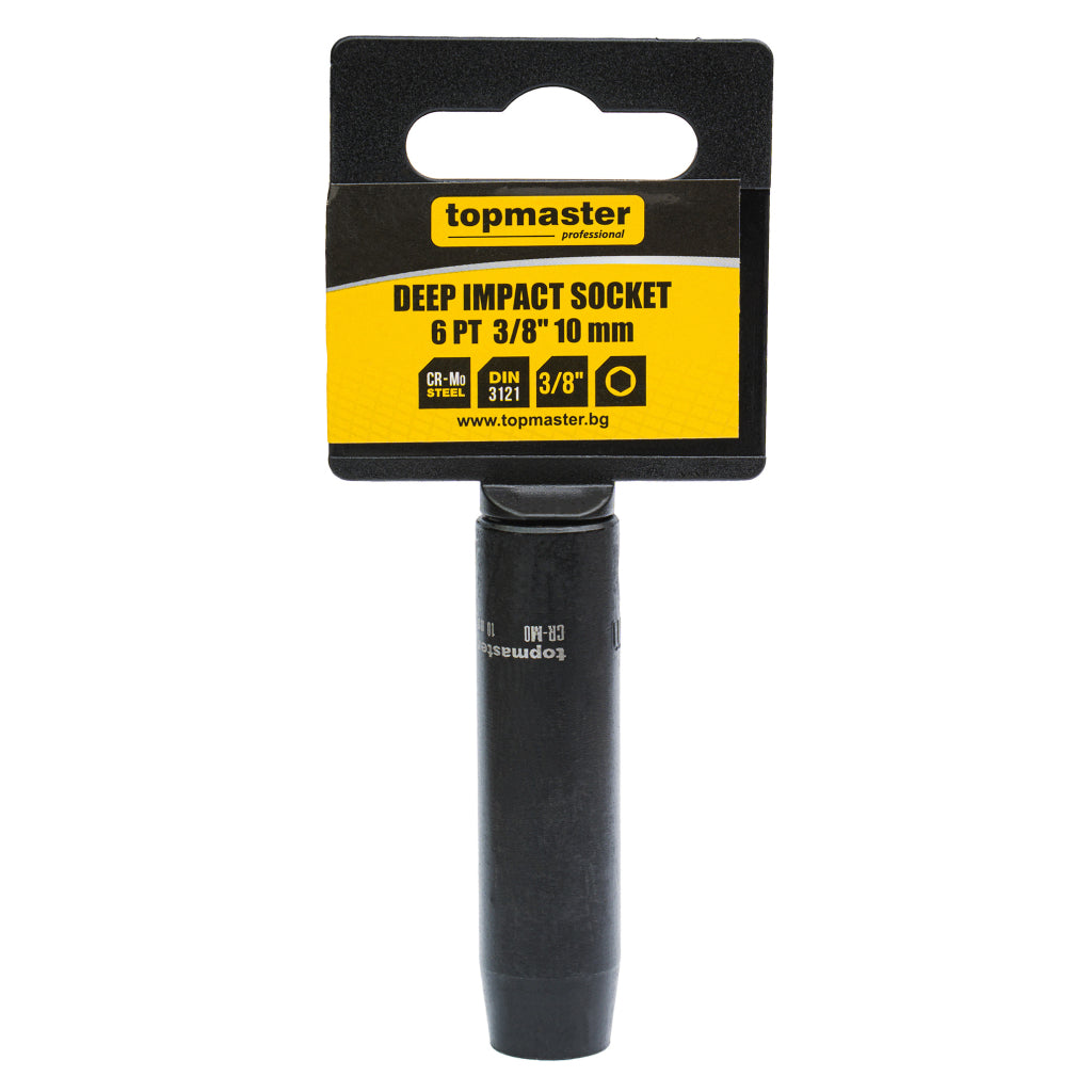 Top Master Pro Tubulara adanca de impact ⅜" x 10mm TMP