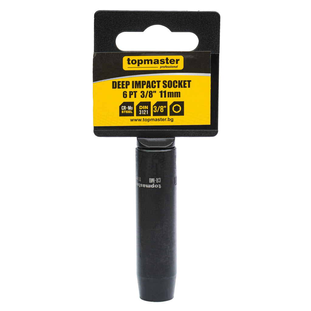 Top Master Pro Tubulara adanca de impact ⅜" x 11mm TMP