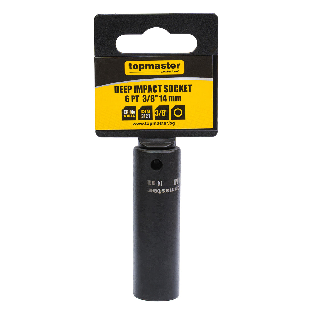Top Master Pro Tubulara adanca de impact ⅜" x 14mm TMP