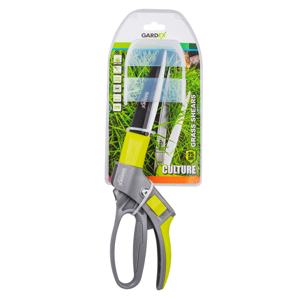 Gardex Foarfeca pentru gazon cap rotativ 360 CULTURE GX