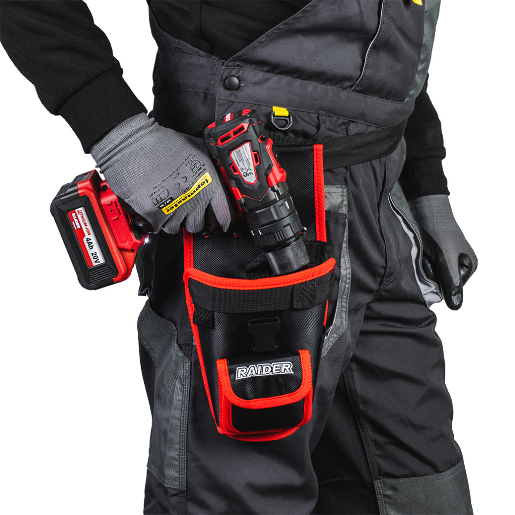 Raider Accessories Suport universal prindere pe curea pentru bormasina Raider