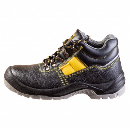 Top Master Pro Ghete cu protectie WS3 piele negru-galben marimea 41