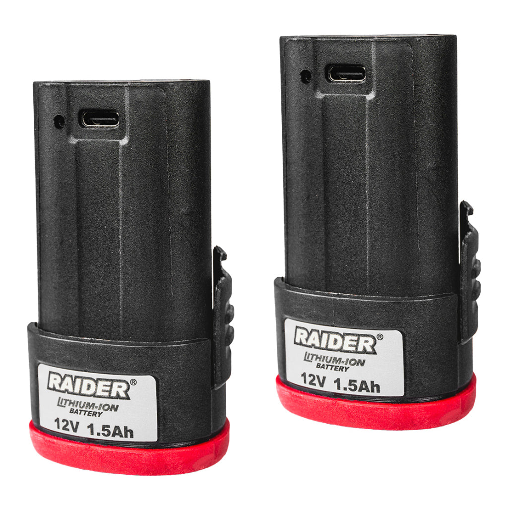 Raider Masina de gaurit si insurubat 12V 2x1.5Ah 28Nm RD-CDL26