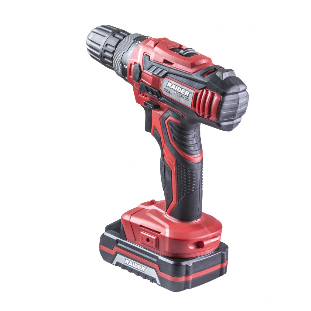Raider Masina de gaurit si insurubat 18V 2x1.5Ah 28Nm RD-CDL29