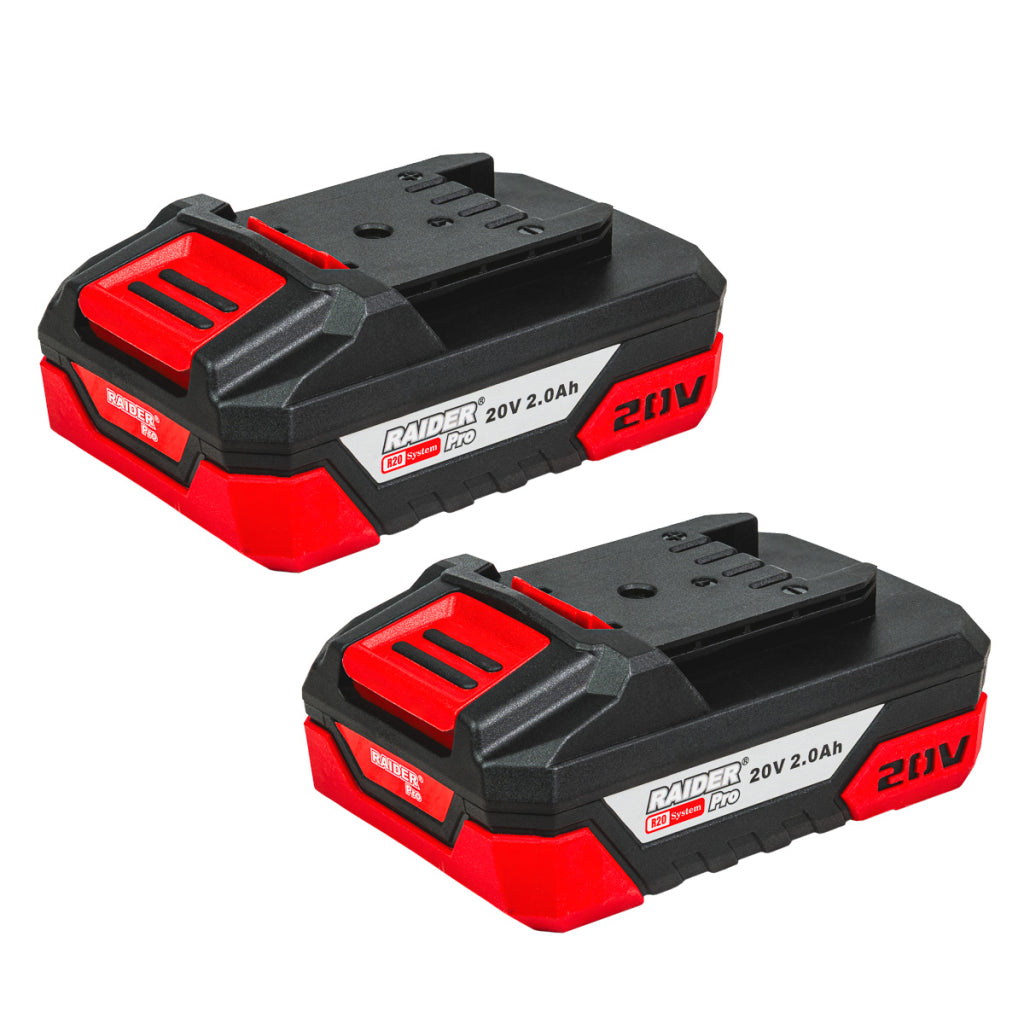 Raider R20 Masina de gaurit si insurubat 20V 2x2.0Ah 50Nm valiza RDP-PBD20