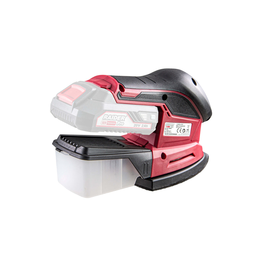 Raider R20 Slefuitor multifunctional 20V 148x101 SOLO RDP-SMSA20