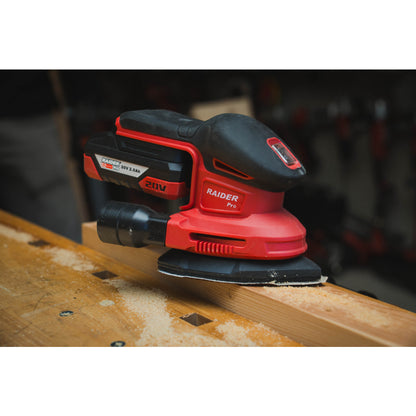 Raider R20 Slefuitor multifunctional 20V 148x101 SOLO RDP-YMSA20