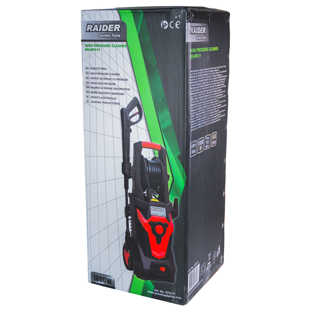 Raider Aparat de spalat cu presiune 1800W 14MPa 6L/min RD-HPC11