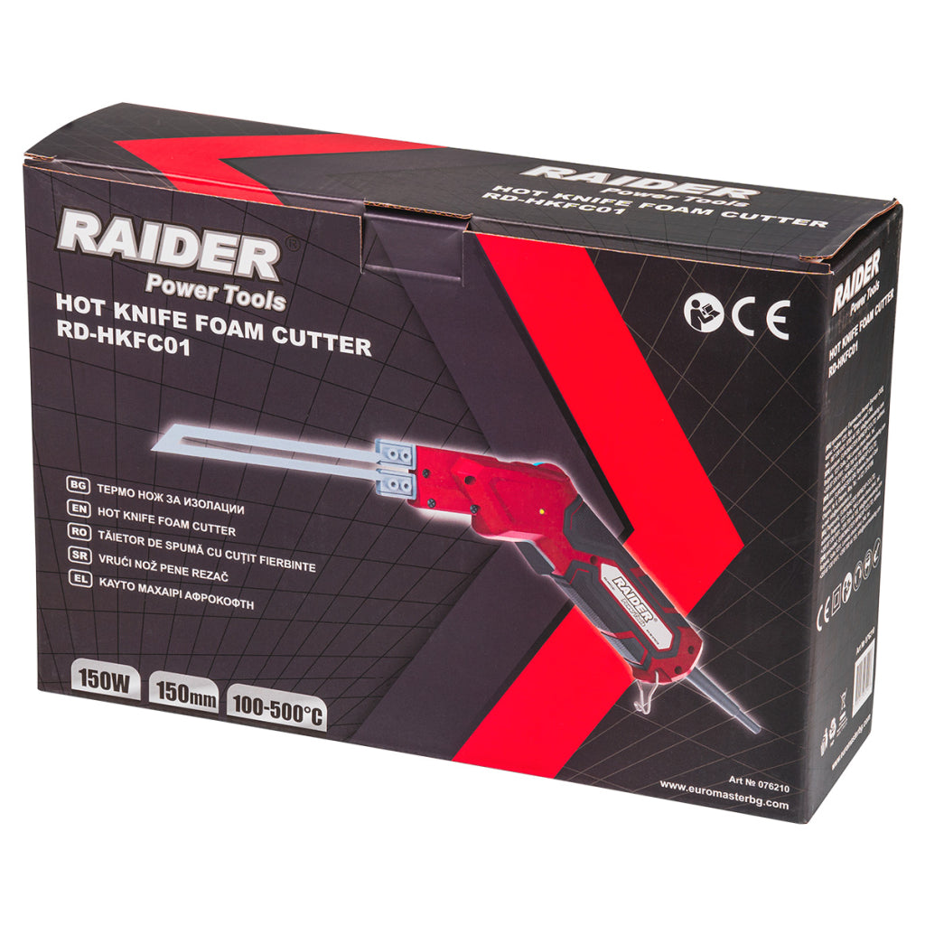 Raider Aparat pentru taiat spuma 150W 15cm 100-500°C RD-HKFC01