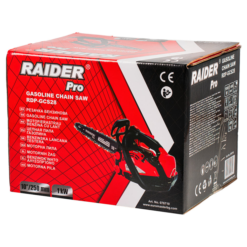 Raider Pro Motofierastrau 250mm ¼" 60P 1.36CP RDP-GCS28