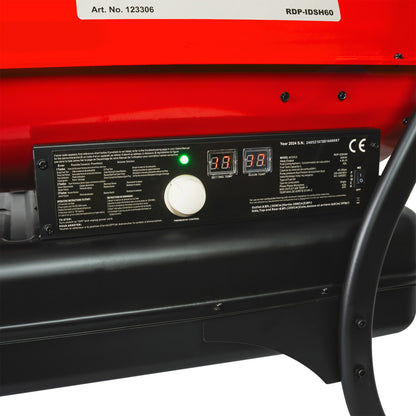 Raider Pro Generator aer cald diesel ardere indirecta 50kW RDP-IDSH60