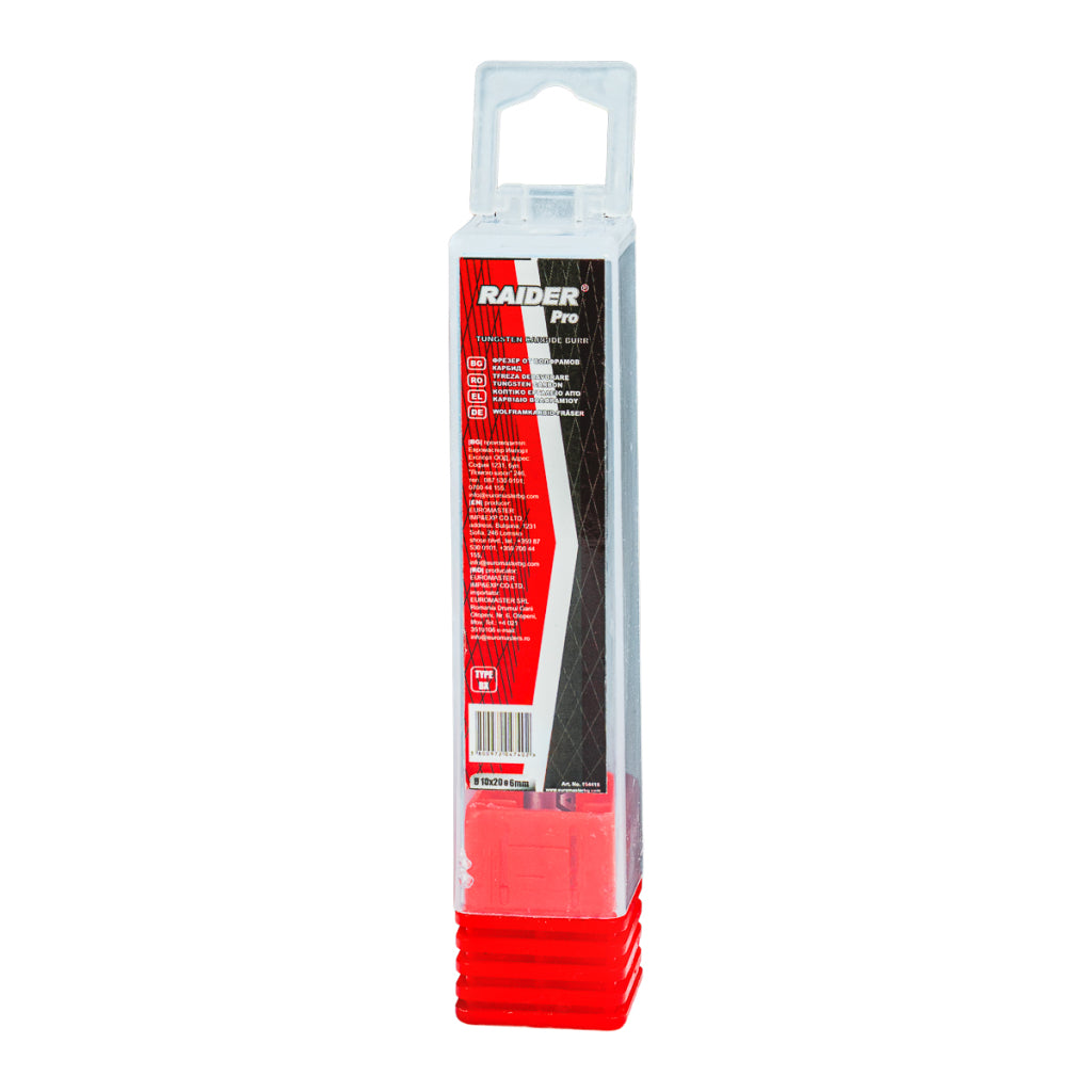 Raider Accessories Freza debavurare Tungsten Carbon tip BX ø10x20 ø6mm RDP