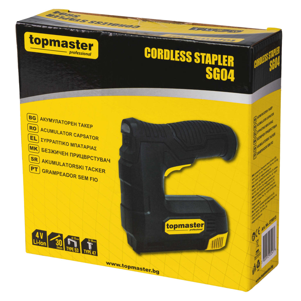 Top Master Pro Capsator cu acumulator SG04 4V TMP