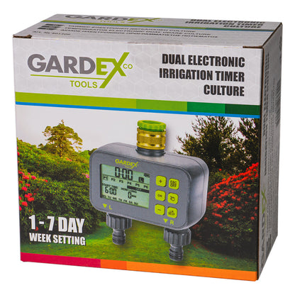 Gardex Temporizator electronic pentru irigatii dual CULTURE GX