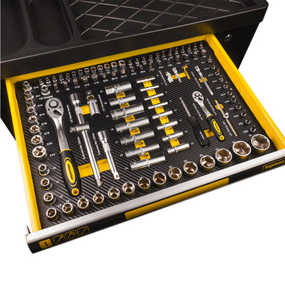 Top Master Pro Dulap scule 7 sertare echipat 219 piese TMP
