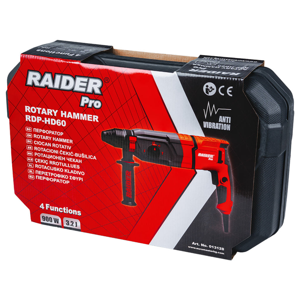 Raider Pro Ciocan rotopercutor 900W 3.2J SDS RDP-HD60