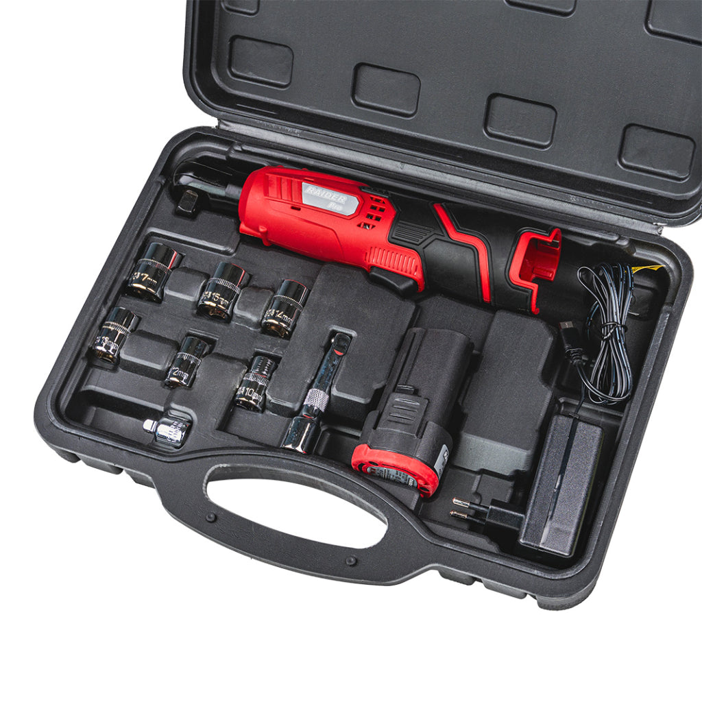 Raider Cheie cu clichet ⅜" 40Nm 12V x 2.0Ah RD-RW01
