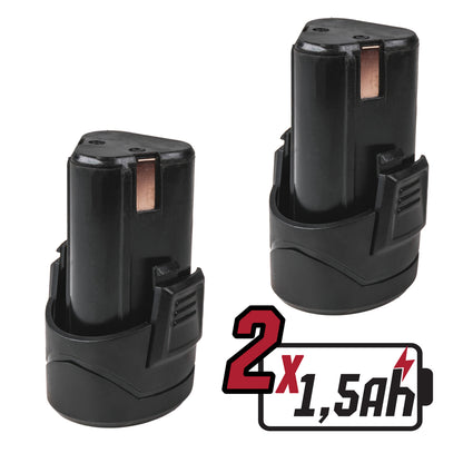 Raider Set bormasina + surubelnita cu impact 12V 2x1.5Ah RD-CDIDL01