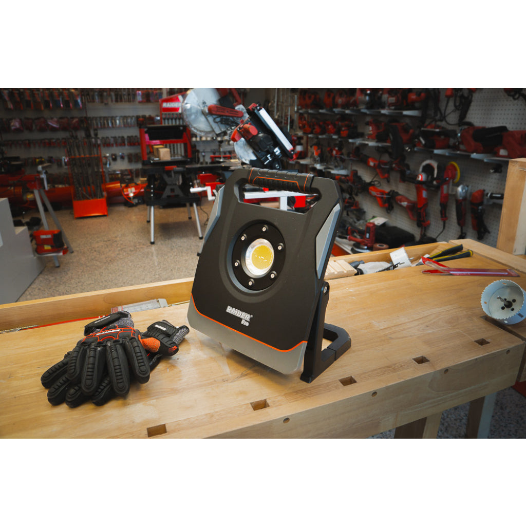 Raider R20 Lampa lucru 20V / 230V 65W 7000lm dimabila USB SOLO RDP-ZAWL20
