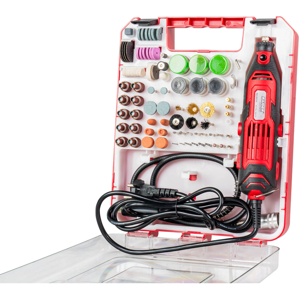 Raider Set mini polizor drept 160W 189 accesorii RD-MG10