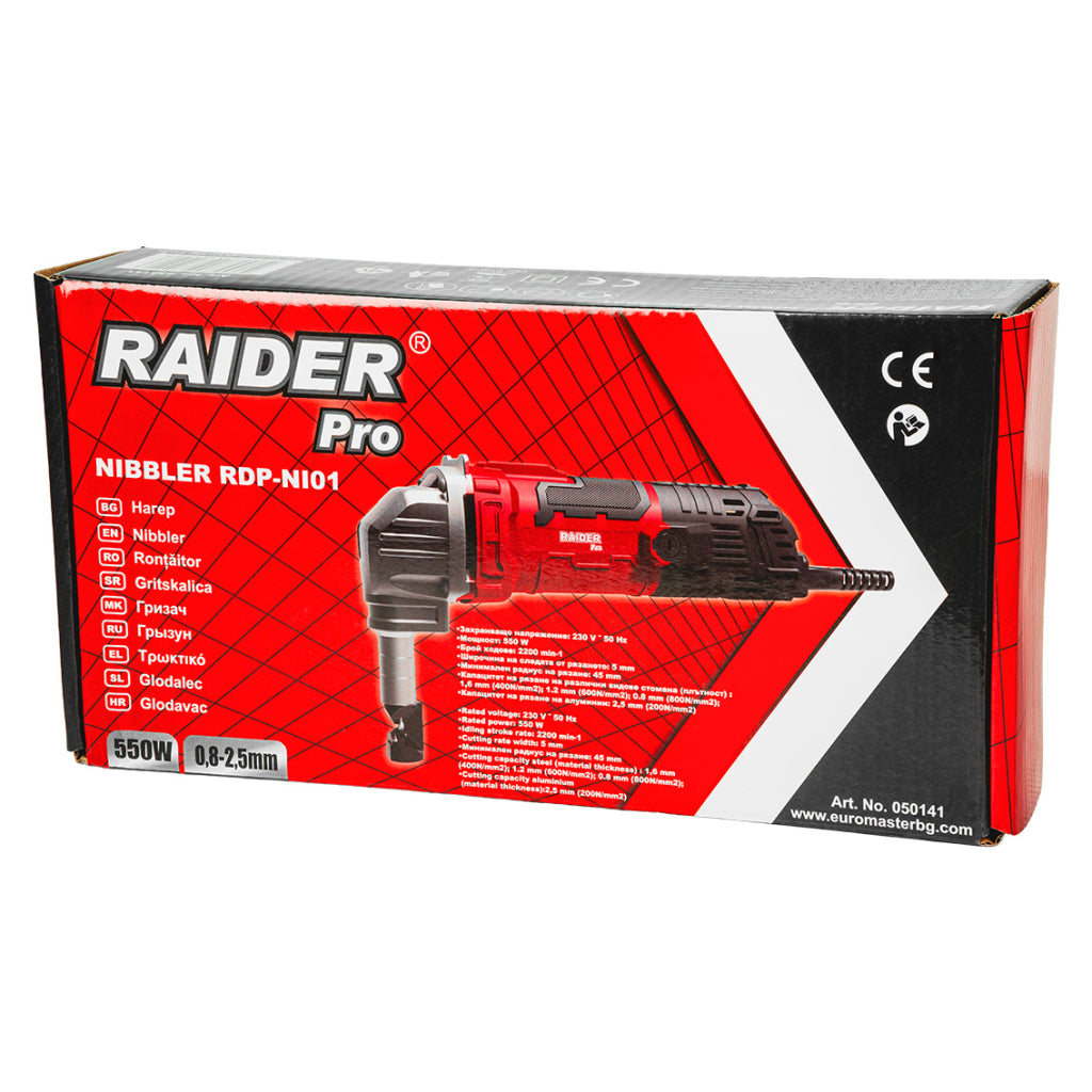 Raider Pro Foarfeca electrica 550W pentru taiat tabla RDP-NI01