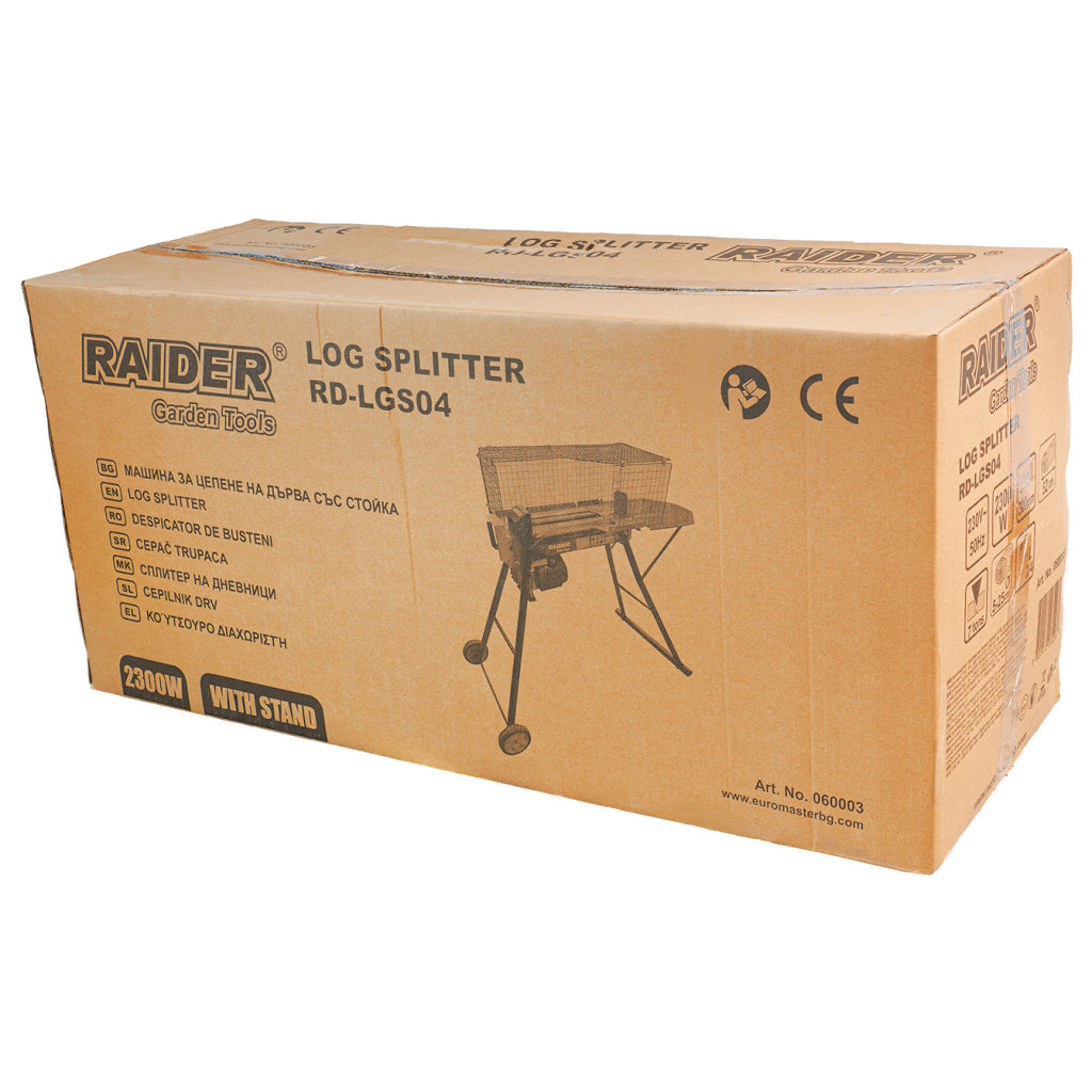 Raider Dispozitiv pentru despicat busteni 52CM 7t 2300W RD-LGS04