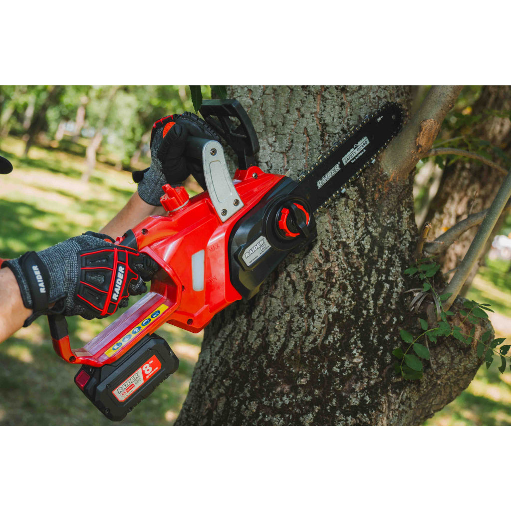 Raider R20 Fierastrau electric cu lant si lama 20V 250mm SOLO RDP-SCS20
