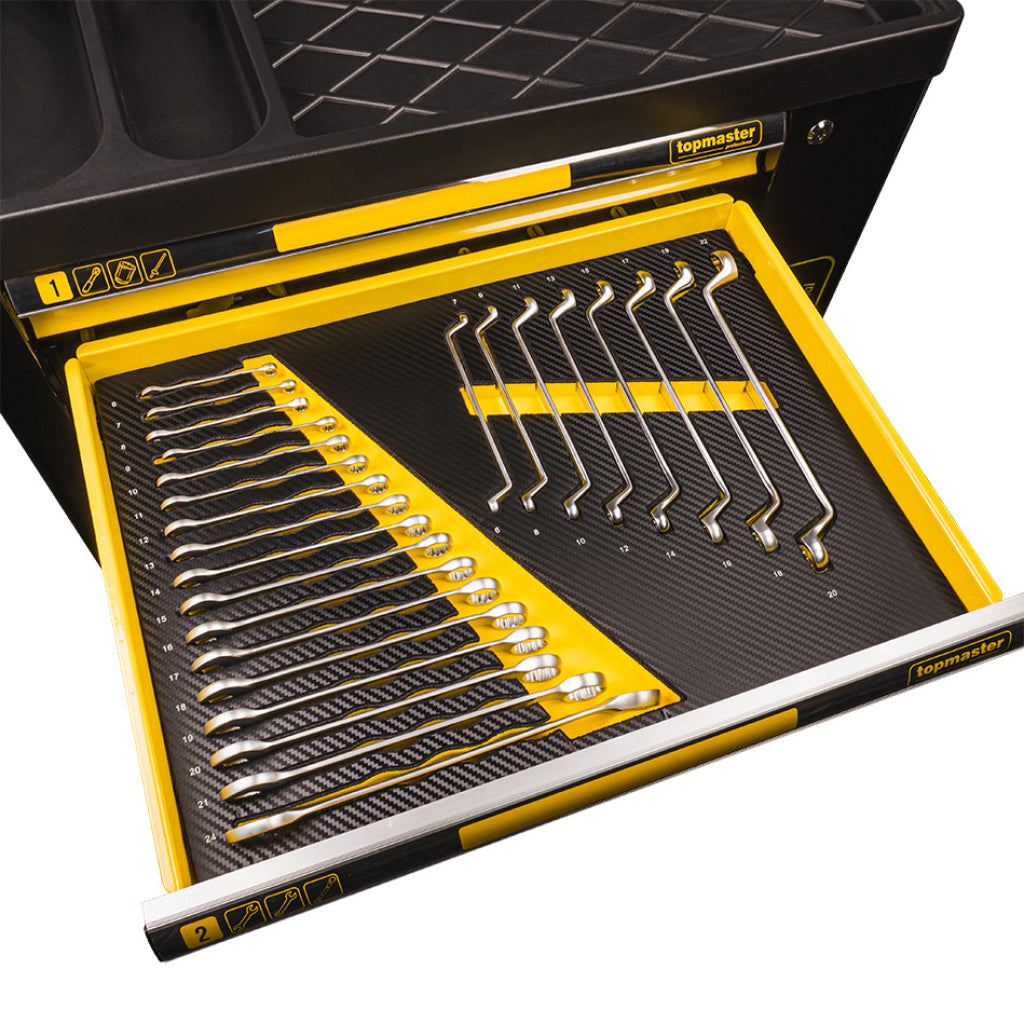 Top Master Pro Dulap scule 7 sertare echipat 219 piese TMP