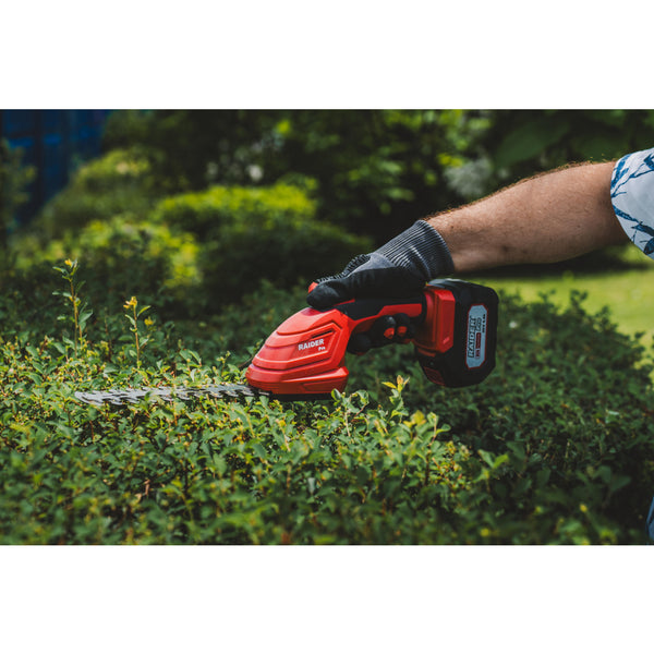 Raider R20 Foarfeca 20V pentru iarba si gard viu SOLO RDP-SGSS20