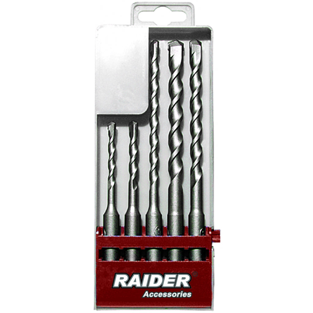 Raider R20 set masina de gaurit, rotopercutor si flex + 2x5Ah + Accesorii RDP-BXS1