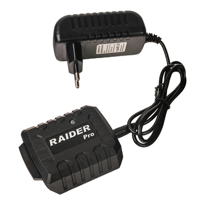 Raider R20 trusa bormasina polizor unghiular cheie impact si casti bluetooth cadou 20V 2x2Ah RDP