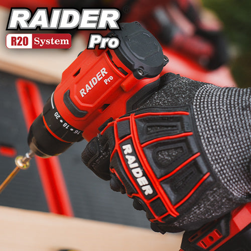 Raider R20 Masina de gaurit si insurubat 20V 2Ah 44Nm RDP-PBCD20 cu geanta transport inclusa