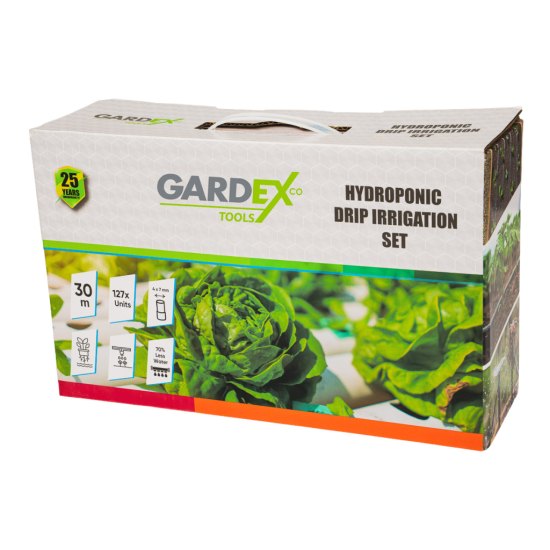 Set irigare hidroponie prin picurare 60m 157 duze HARVEST GX