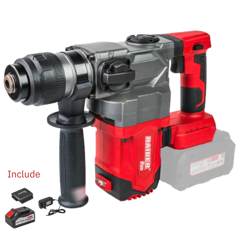 Raider R20 Ciocan rotopercutor SDS 20V 4.0Ah 3J RDP-YBRH20